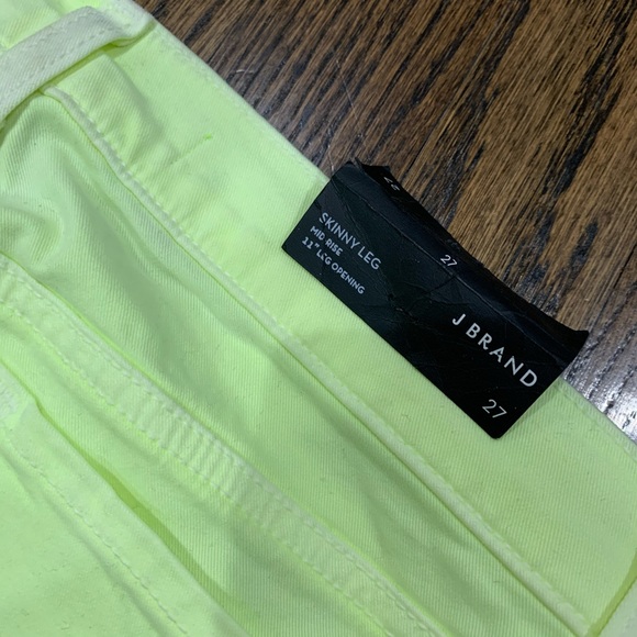Brand new J Brand Skinny Jeans Neon rush 27” - Picture 8 of 16